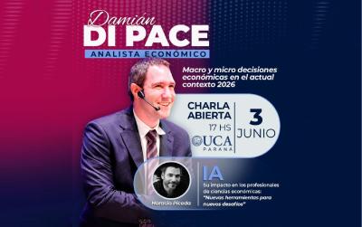 Invitan a una charla abierta sobre economía e inteligencia artificial para profesionales y empresas